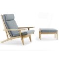 Hans J. Wegner - GE375s fodskammel