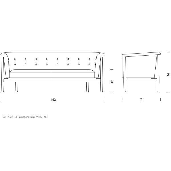 Nanna Ditzel - Vita Sofa