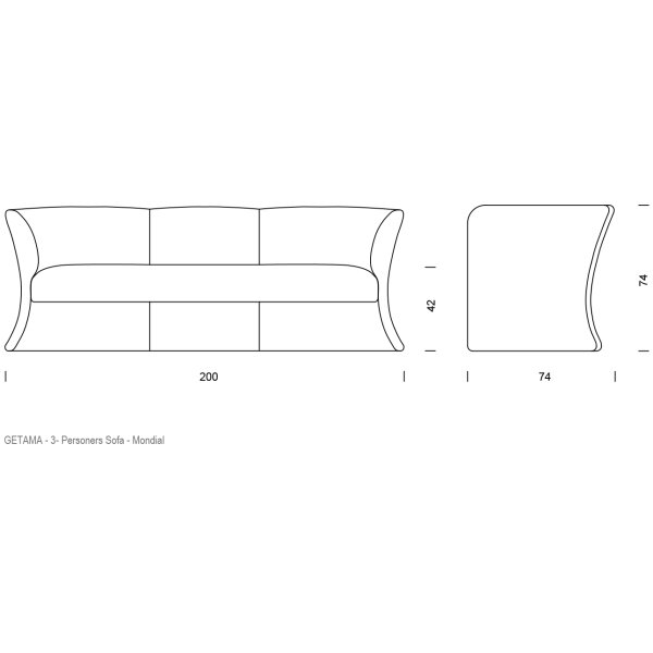 Nanna Ditzel - Mondial sofa