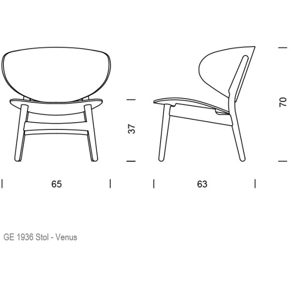 Hans J. Wegner - GE1936 Stol